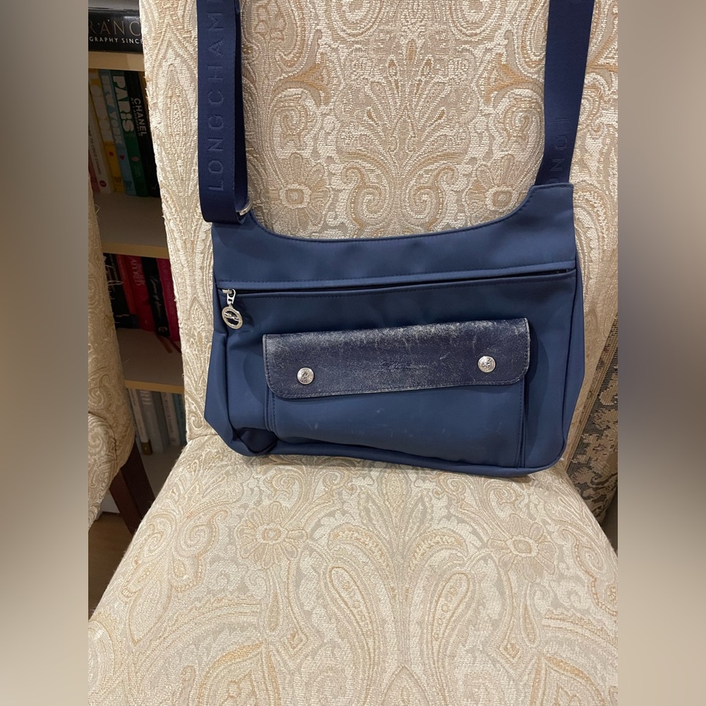 Longchamp crossbody bag in nylon and leather material